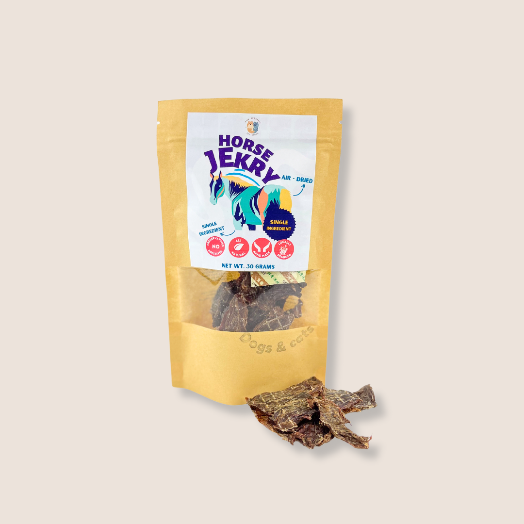 Horse jerky