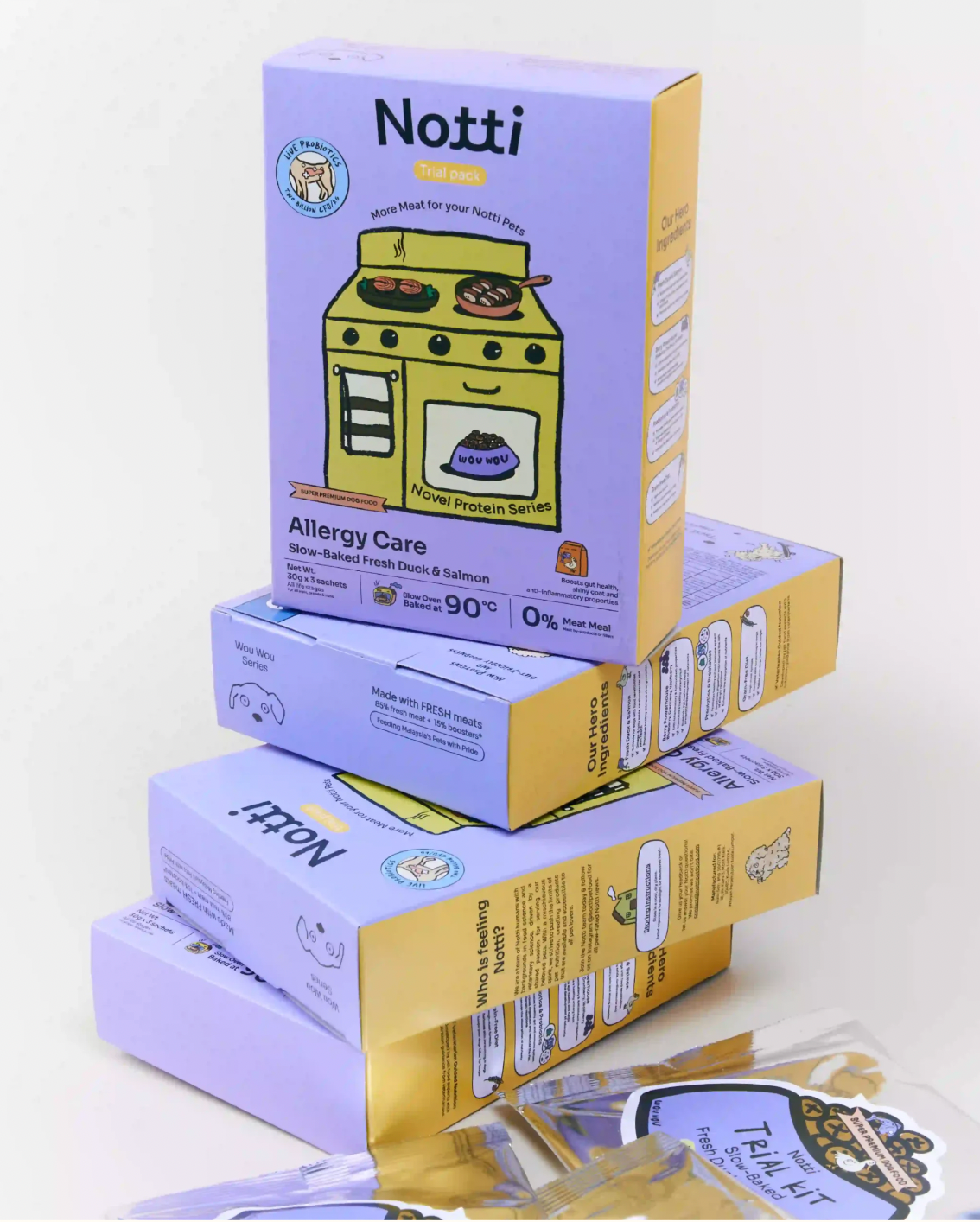 Allergy Care Slow-Baked Fresh Duck & Salmon Trial Kit