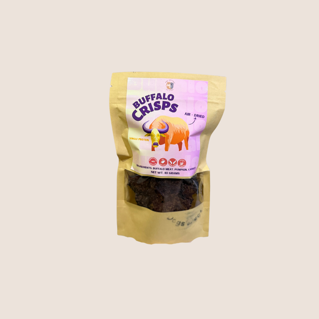 Air dried Buffalo crisps