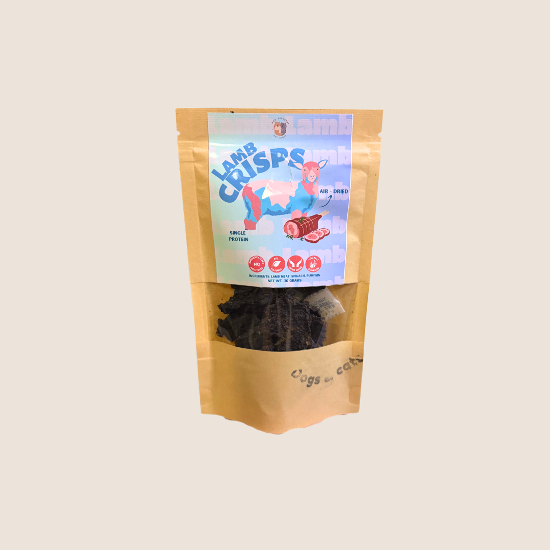 Air Dried Lamb crisps