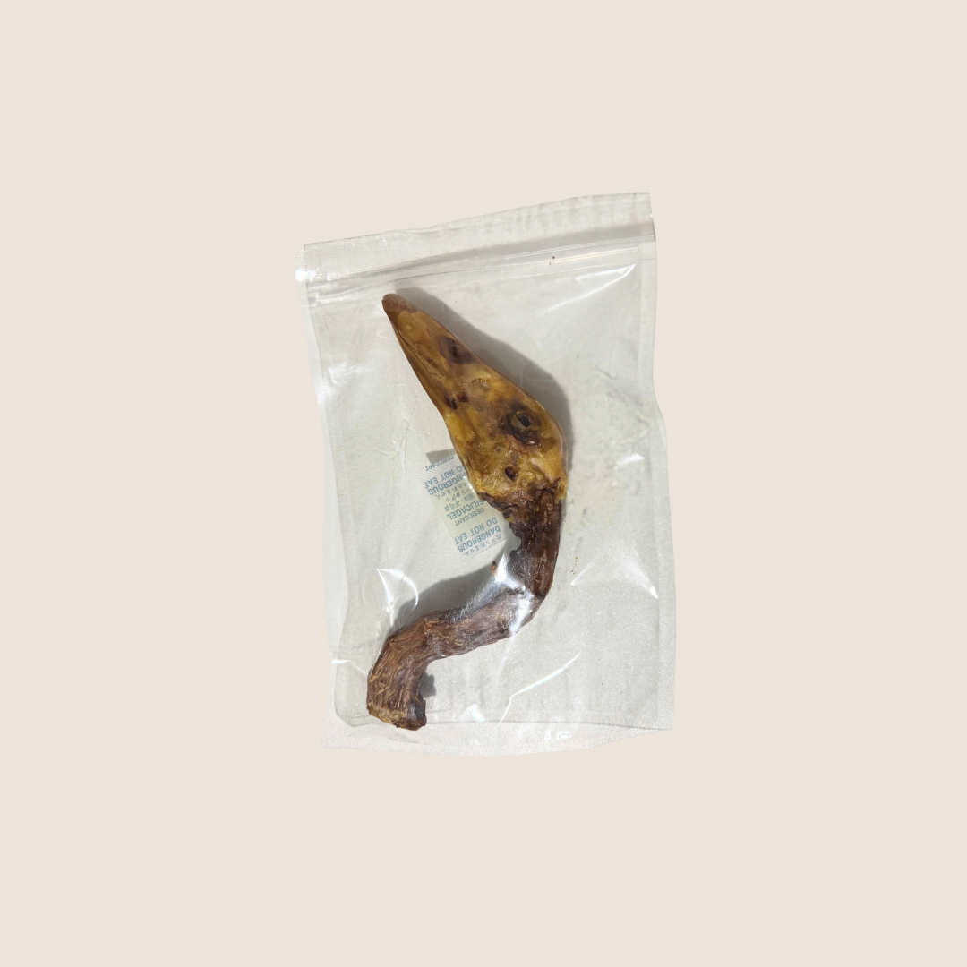 Air dried duck head/ neck chew for dogs