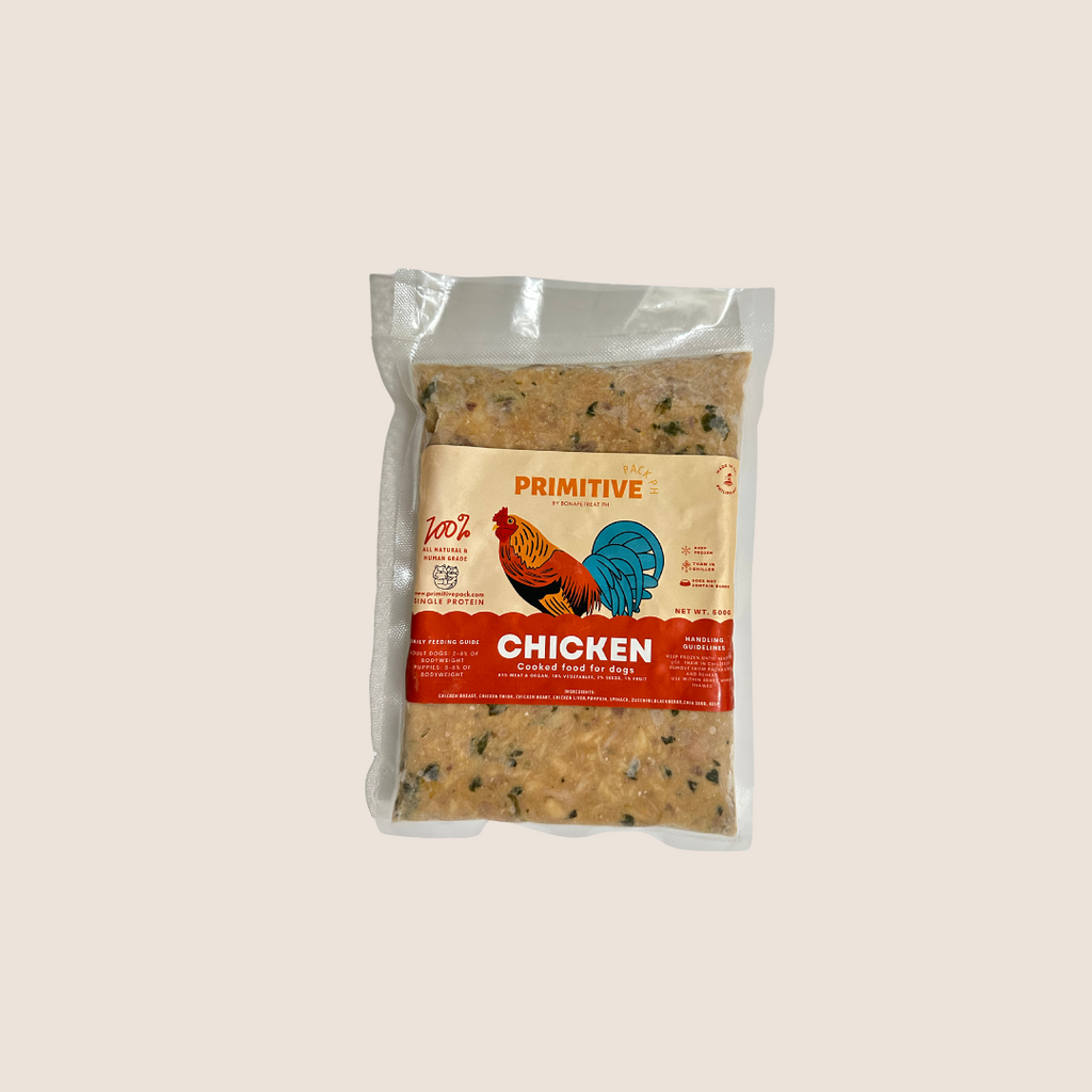 Chicken roast cooked meal