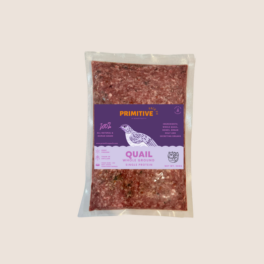 Primitivepack Whole Quail ground