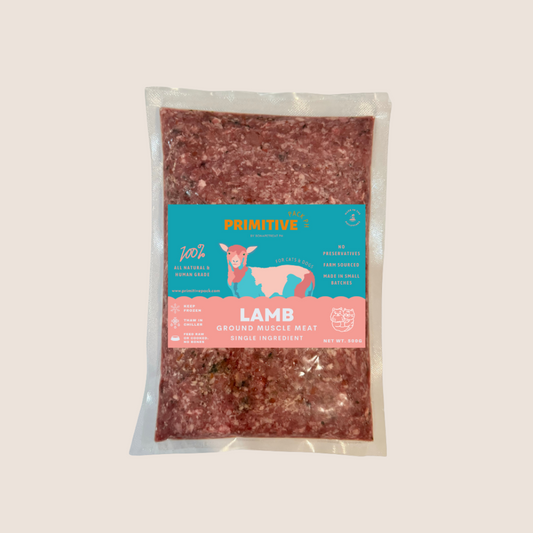 Primitiveapck Lamb muscle meat