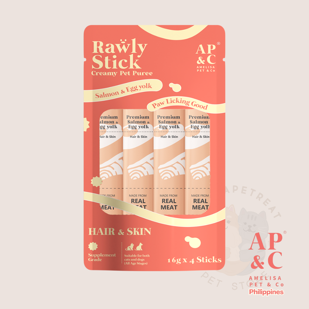 Amelisa Rawly stick - Salmon & eggyolk