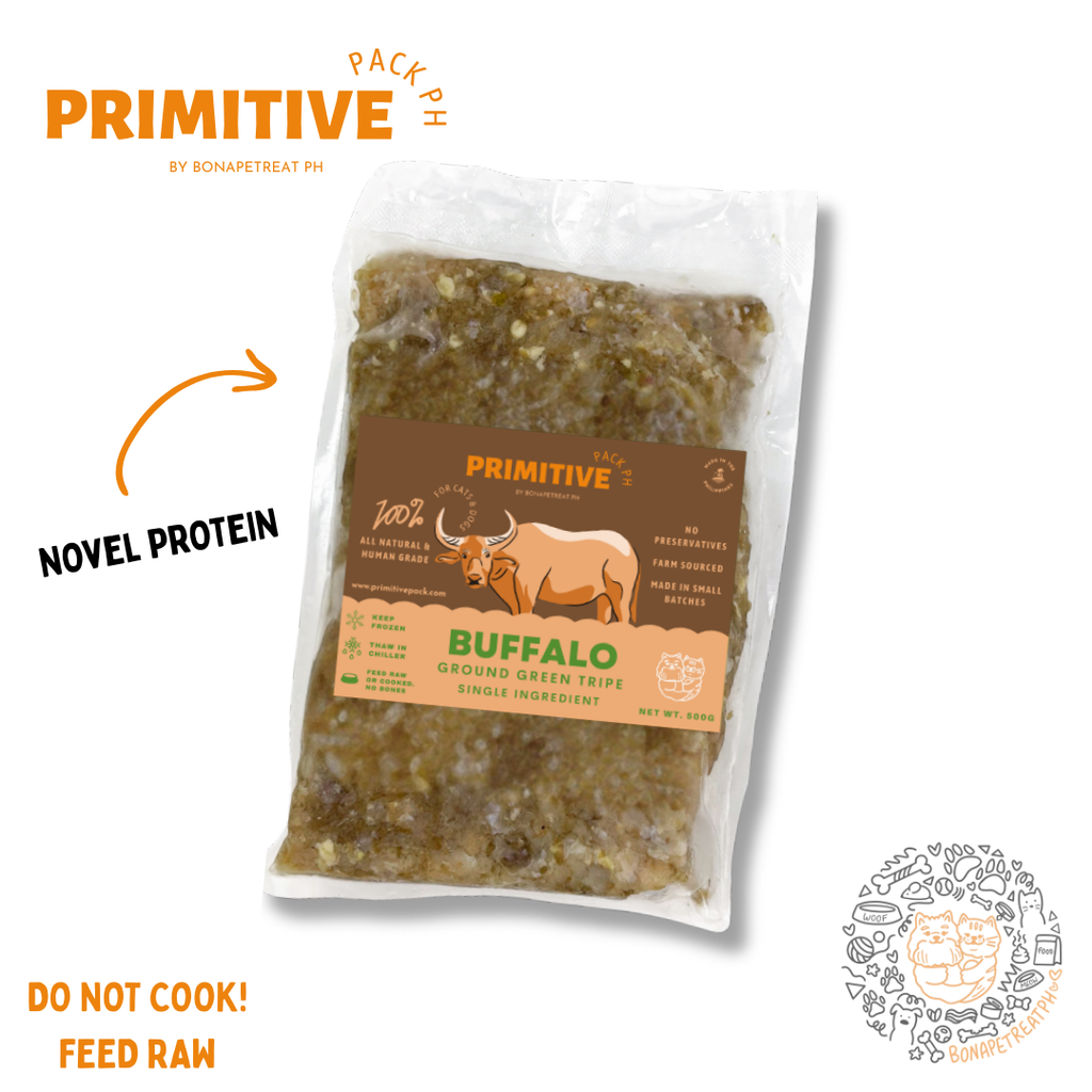 Primitivepack Raw Buffalo Green tripe