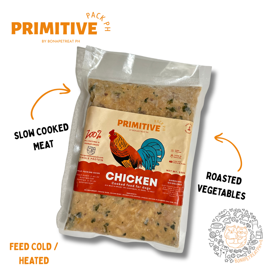 Chicken roast cooked meal