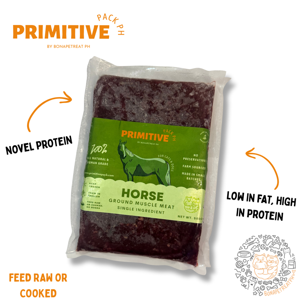 Primitivepack Horse muscle meat