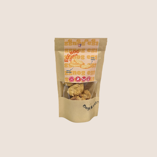 Oven-baked Eggnog biscuit