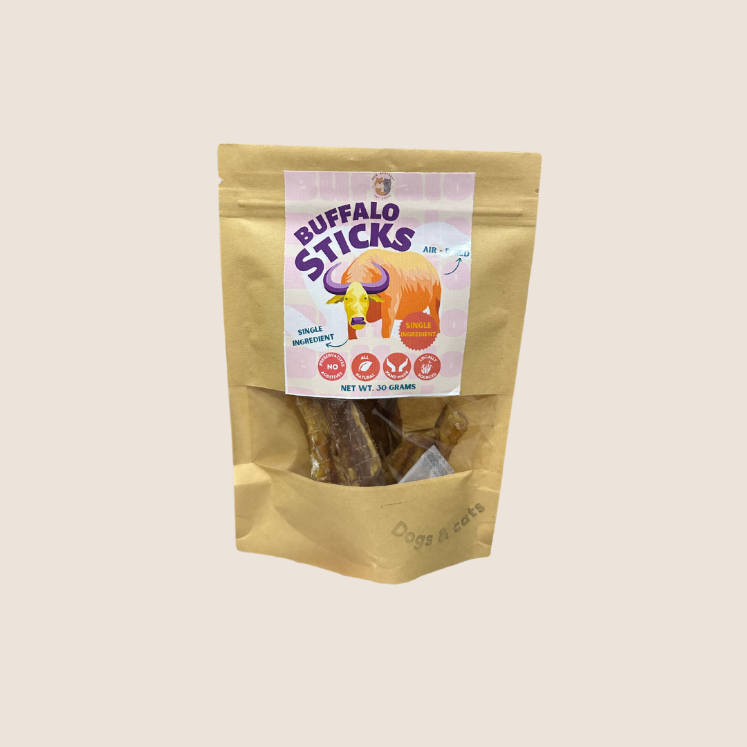 Air-dried Buffalo skin stick chew for dogs
