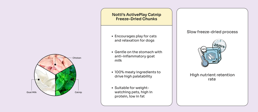 ActivePlay Catnip Freeze-Dried Chunks